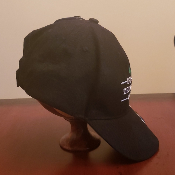 NWT- BLACK 100% COTTON IRISH DRINKING CAP - Picture 2 of 7